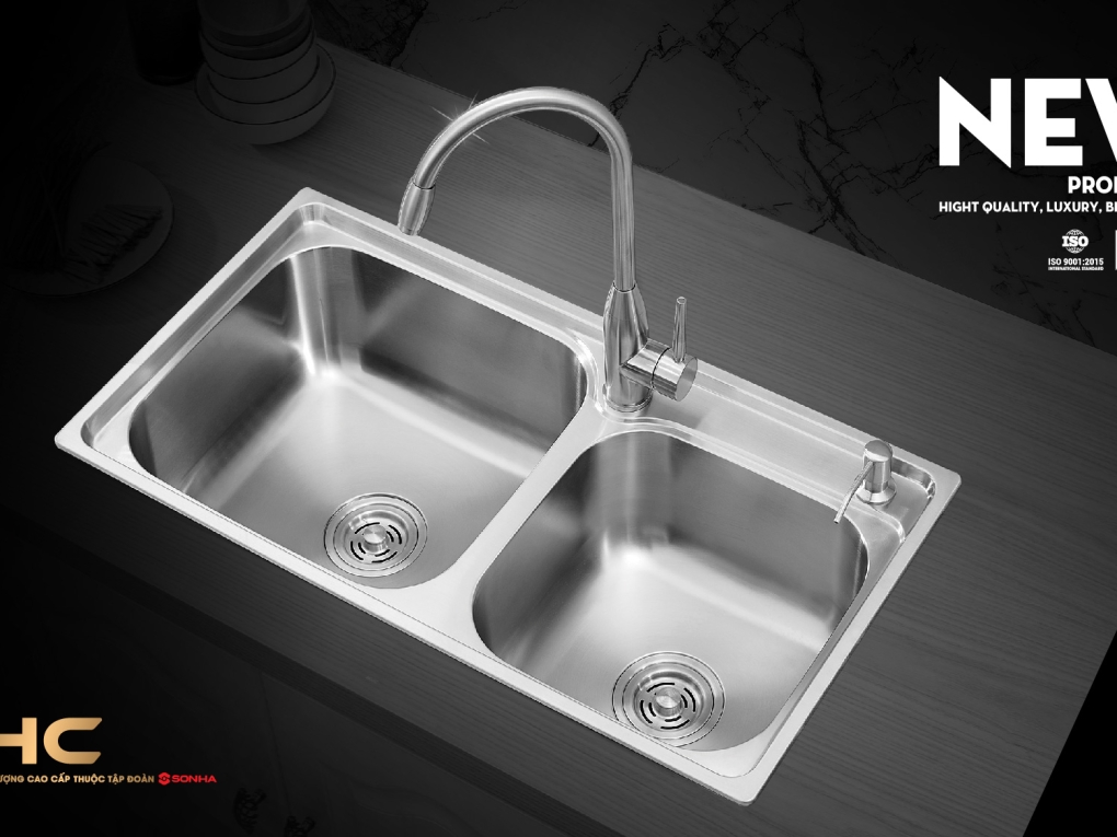 Cập nhật: Chậu rửa inox cao cấp - Giải pháp tiện ích cho không gian bếp hiện đại
