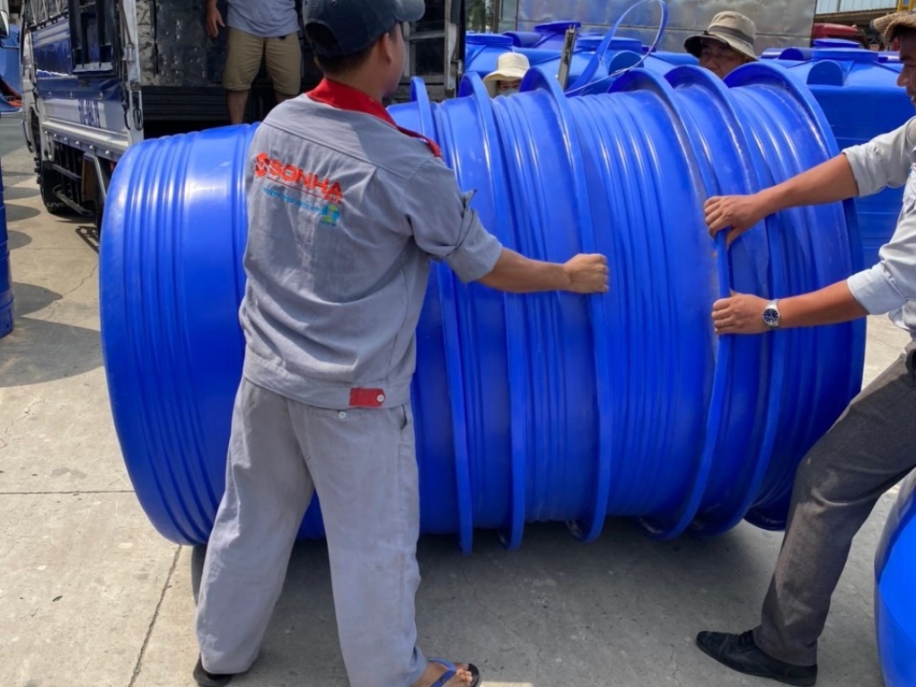 Bồn nhựa Sơn Hà tại quận 3/ GÓI TRỢ GIÁ TỪ TẬP ĐOÀN