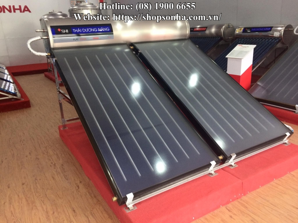 Giá máy nước nóng năng lượng mặt trời tấm phẳng / ƯU ĐÃI 30%