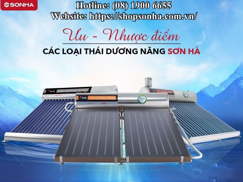 [Chính hãng] Các sản phẩm máy nước nóng Sơn Hà trải dài trên toàn quốc