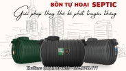 Bồn tự hoại Septic Sơn Hà tại Quận 11 / THẾ HỆ MỚI, GIÁ TỐT