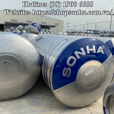 Bảng giá bồn nước inox Sơn Hà/ Khuyến mãi lớn nhất hiện nay