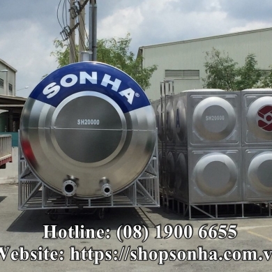 Đại lý cung cấp Bồn nước inox Sơn Hà khu vực miền Trung