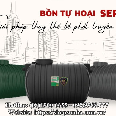 Bồn tự hoại Septic Sơn Hà tại Quận 11 / THẾ HỆ MỚI, GIÁ TỐT