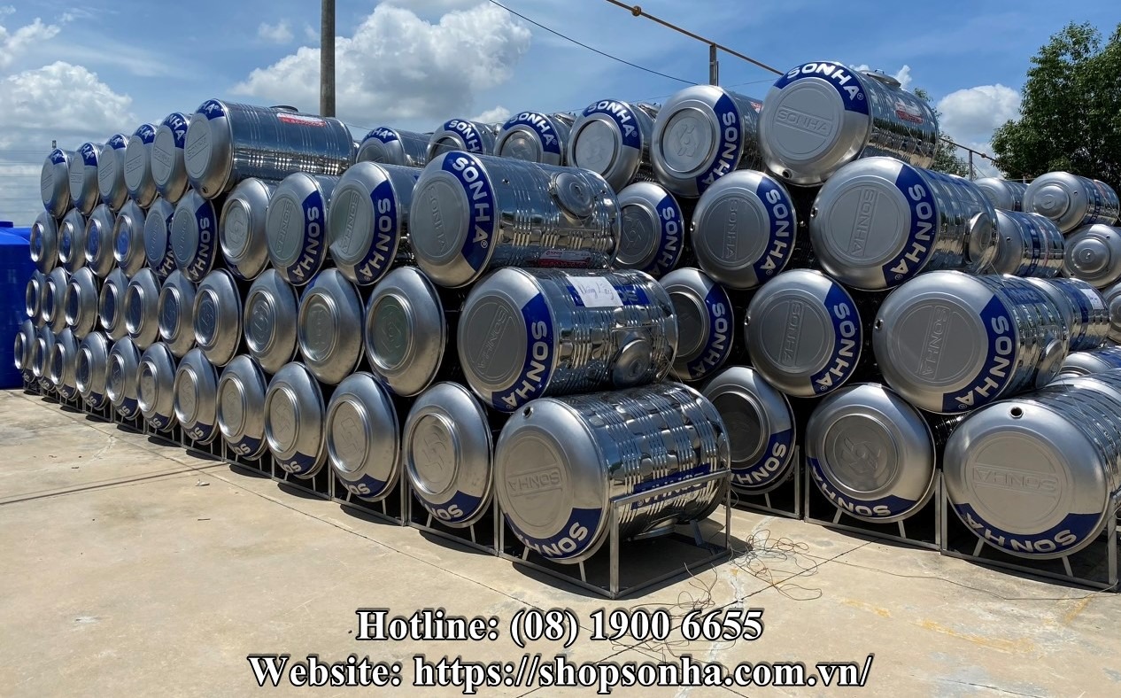 Bồn inox Sơn Hà được sử dụng ở nhiều mục đích khác nhau