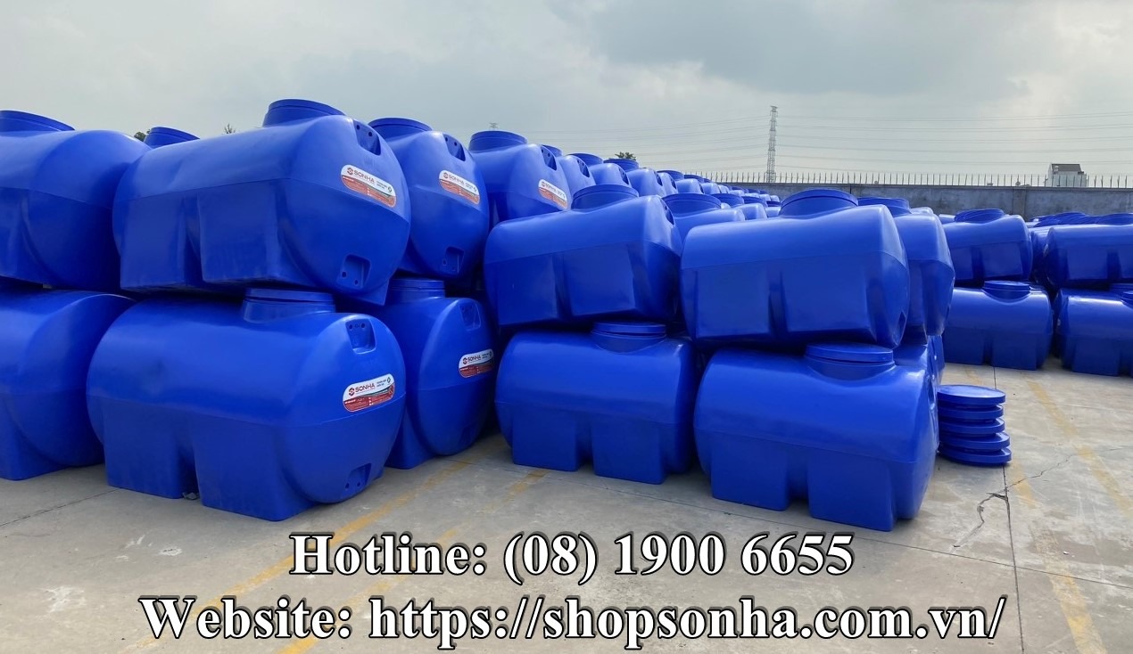 Chất liệu nhựa phù hợp cho việc chứa hoá chất cũng như nhiều nguồn nước khác nhau