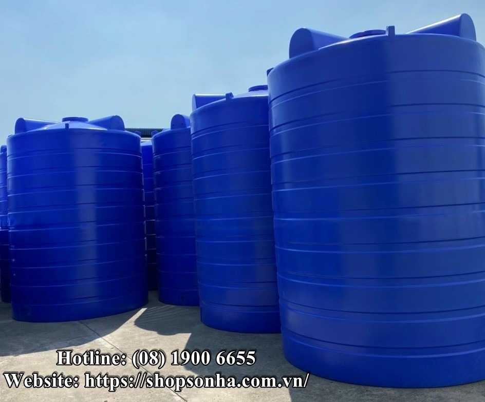 Bồn nhựa đươc sử dụng trên toàn quốc