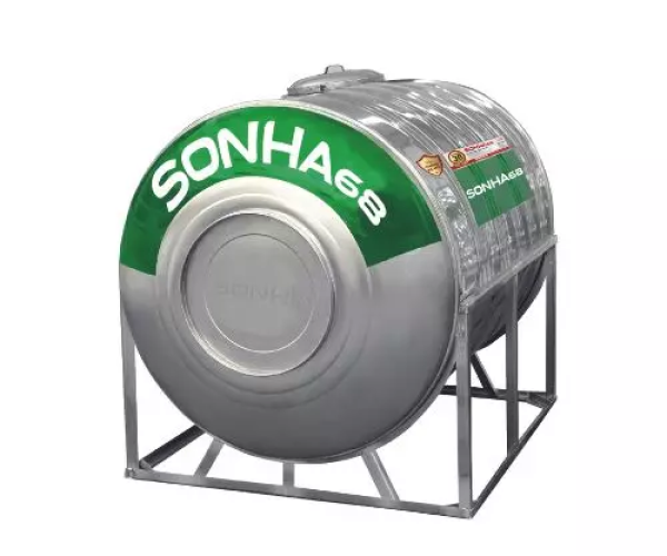Bồn nước inox Sơn Hà 68 ngang