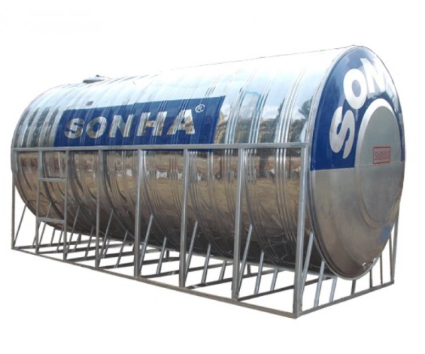 Bồn inox công nghiệp Sơn Hà Ngang